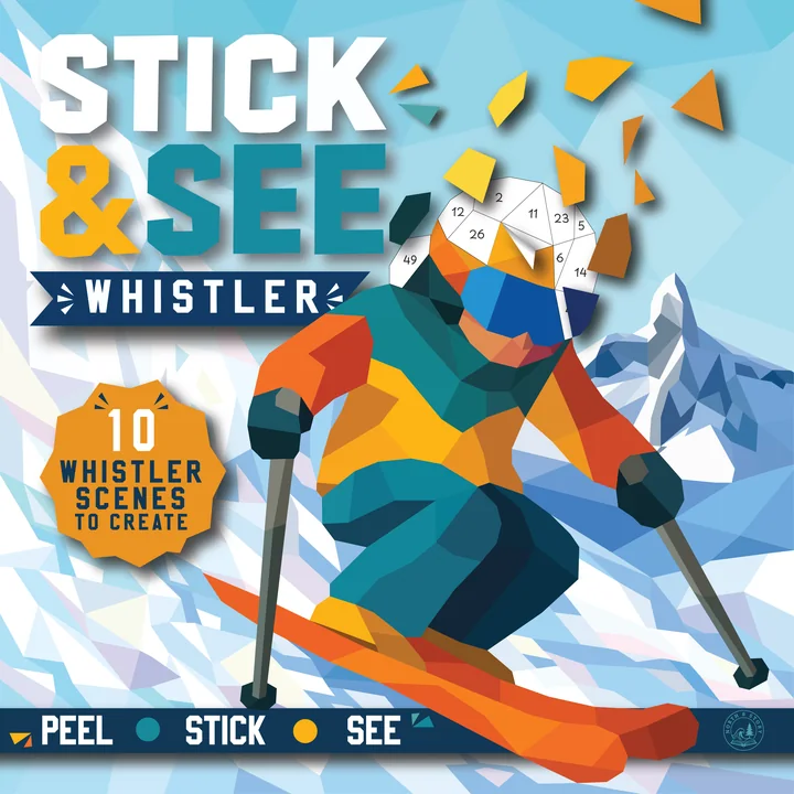 The Stick & See: Whistler sticker book